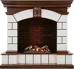 Каминокомплект Dimplex Tower очаг Cassette 600 NH темный дуб/белый Dimplex Tower очаг Cassette 600 NH темный дуб/белый