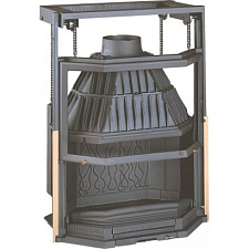 Каминная топка Invicta prismatique 850 контргруз Каминная топка Invicta prismatique 850 контргруз