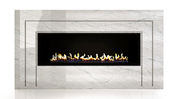 Биокамин в мраморном портале Firezo Monreal Firezo Monreal