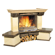 Каминная облицовка Bella Italia Capri (Капри) Угловая NS Каминная облицовка Bella Italia Capri (Капри) Угловая NS