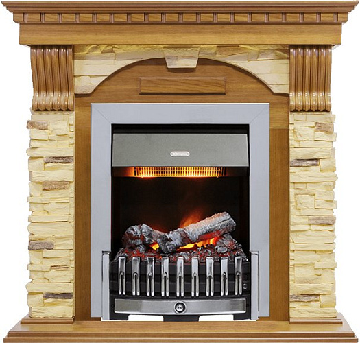 Dimplex Dublin очаг Danville Chrome FB2 темный дуб/сланец_3 Dimplex Dublin очаг Danville Chrome FB2 темный дуб/сланец_3