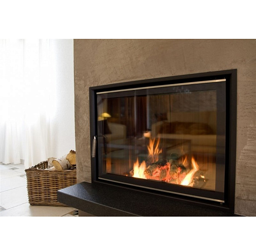 Brunner kompakt-kamin kk 51/67 side-opening, чугунный дымосборник 45?, черные рамки_2 Brunner kompakt-kamin kk 51/67 side-opening, чугунный дымосборник 45?, черные рамки_2