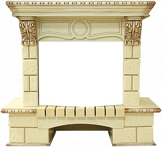 Royal Flame Pierre Luxe шампань с очагом Panoramic 25_1 Royal Flame Pierre Luxe шампань с очагом Panoramic 25_1