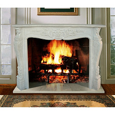 Каминная облицовка Maestro Французский Carrara White (170*130*30) Каминная облицовка Maestro Французский Carrara White (170*130*30)