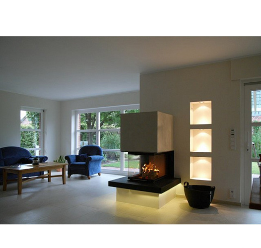 Brunner panorama-kamin 57/25/60/25, рамка широкая черная_3 Brunner panorama-kamin 57/25/60/25, рамка широкая черная_3