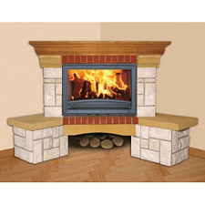 Каминная облицовка Bella italia Venus (Угловая) Каминная облицовка Bella italia Venus (Угловая)