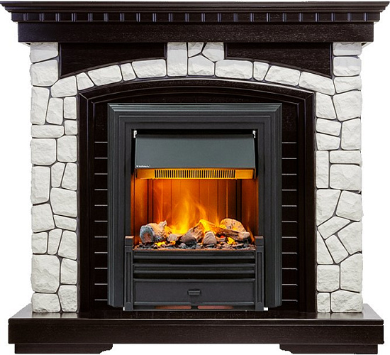 Dimplex Glasgow очаг Brookline Black венге/белый_0 Dimplex Glasgow очаг Brookline Black венге/белый_0