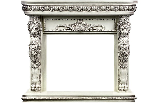 Dimplex Windsor слоновая кость с патиной_0 Dimplex Windsor слоновая кость с патиной_0