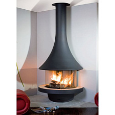 Камин JC Bordelet Eva 992 murale vitree (пристенный, с закрытым очагом) Камин JC Bordelet Eva 992 murale vitree (пристенный, с закрытым очагом)