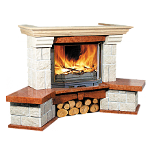 Каминная облицовка Bella Italia Napoleon (Наполеон) Угловая NS Каминная облицовка Bella Italia Napoleon (Наполеон) Угловая NS