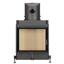 Brunner kompakt-kamin kk 57/67 side-opening, чугунный дымосборник 45?, черные рамки Brunner kompakt-kamin kk 57/67 side-opening, чугунный дымосборник 45?, черные рамки