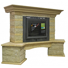 Каминная облицовка Bella Italia Daria (Дарья) Угловая NS Каминная облицовка Bella Italia Daria (Дарья) Угловая NS