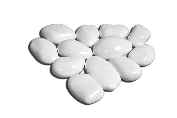 Декоративные белые камни 14 шт_0 Декоративные белые камни 14 шт_0