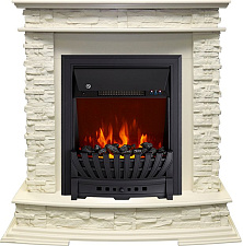 Каминокомплект Royal Flame Luzern с очагом Aspen Black слоновая кость Royal Flame Luzern с очагом Aspen Black слоновая кость