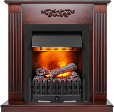 Каминокомплект Dimplex Lumsden очаг Danville Black FB2 махагон коричневый антик Dimplex Lumsden очаг Danville Black FB2 махагон коричневый антик
