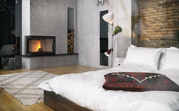 Каминная топка Defro Home Intra ME BL_2 Каминная топка Defro Home Intra ME BL_2