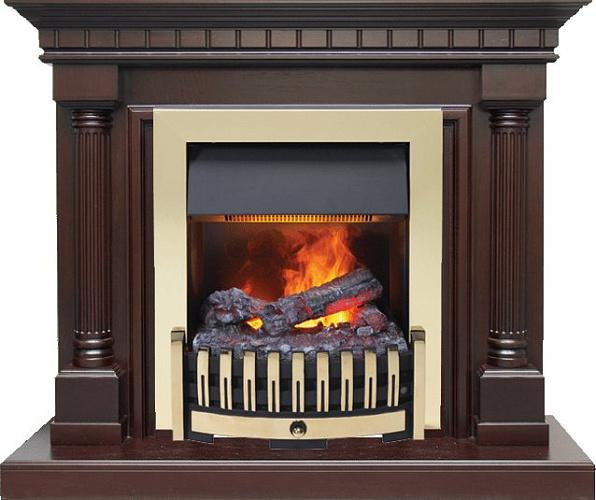 Dimplex Dallas очаг Danville Brass FB2 темный дуб_0 Dimplex Dallas очаг Danville Brass FB2 темный дуб_0