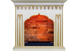 Портал Dimplex Abu-Dabi белый дуб/патина золото Dimplex Abu-Dabi белый дуб/патина золото