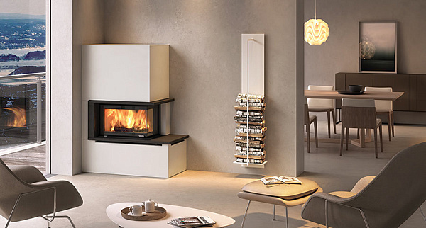 Каминная топка Nordpeis Q-34AL IR правая_2 Каминная топка Nordpeis Q-34AL IR правая_2