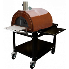 Печь для пиццы Schmid Amphora Ready с колёсиками Печь для пиццы Schmid Amphora Ready с колёсиками