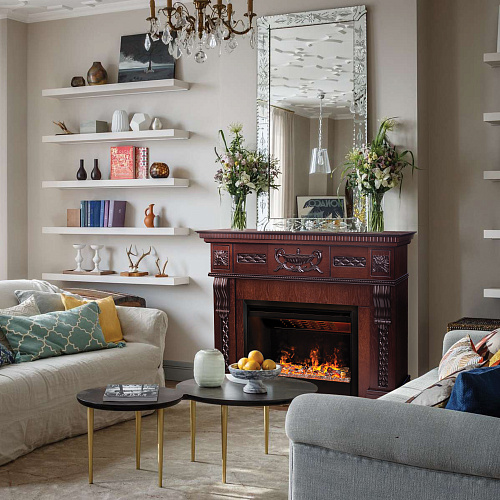 RealFlame Corsica 26 очаг 3D Helios 26 античный дуб_3 RealFlame Corsica 26 очаг 3D Helios 26 античный дуб_3