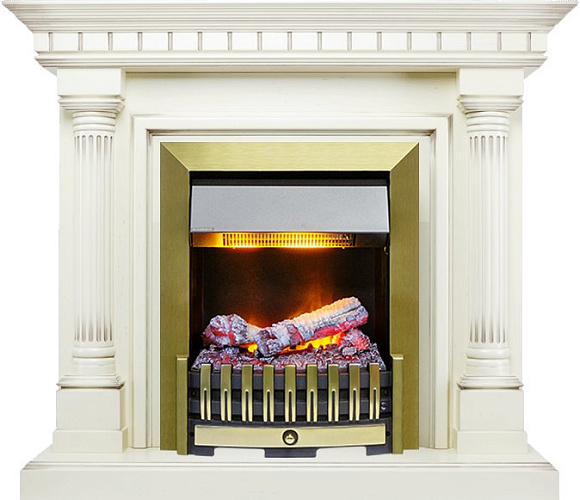 Dimplex Dallas очаг Danville Antique Brass FB2 темный дуб_1 Dimplex Dallas очаг Danville Antique Brass FB2 темный дуб_1