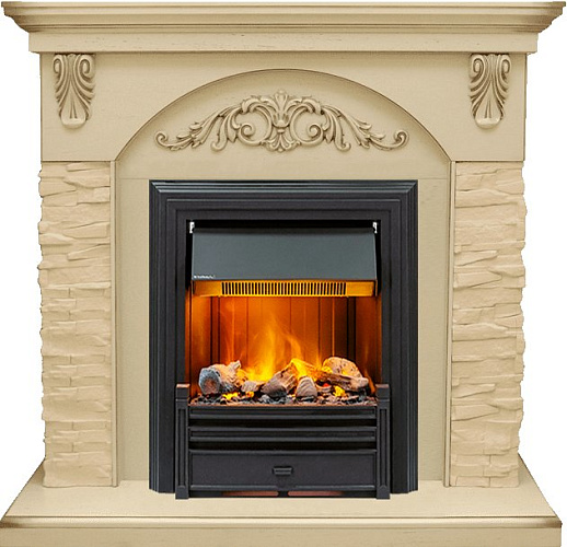 Dimplex Bern очаг Brookline Black сланец мелкий белый/темный дуб_1 Dimplex Bern очаг Brookline Black сланец мелкий белый/темный дуб_1