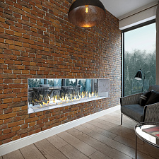 Сквозной биокамин Firezo Finestra Mramori Firezo Finestra Mramori