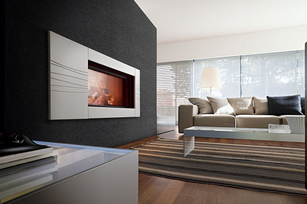 Каминная топка MCZ Forma 95 прямое стекло_1 Каминная топка MCZ Forma 95 прямое стекло_1