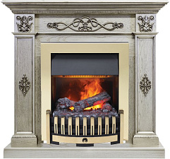 Каминокомплект Dimplex Derby очаг Danville Brass FB2 Old silver Dimplex Derby очаг Danville Brass FB2 Old silver