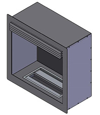 Встраиваемый очаг BioKer/DP design Стандарт 663x300x620 мм BioKer/DP design Стандарт 663x300x620 мм