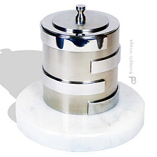 Биокамин в виде свечи Bioteplo Modern Серебро Bioteplo Modern Серебро