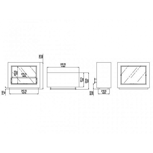 Ecosmart Fire Vision Black/White Satin_4 Ecosmart Fire Vision Black/White Satin_4