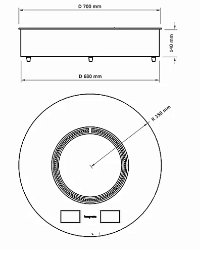 BioGrate SmartFire round 1000_1 BioGrate SmartFire round 1000_1