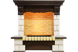 Портал Dimplex Pierre Luxe темный дуб/шампань 1110x387x1035 мм Dimplex Pierre Luxe темный дуб/шампань 1110x387x1035 мм