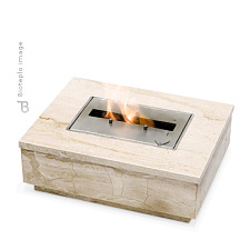 Мини биокамин Bioteplo Блок-бокс 2,5 л. Натуральный мрамор Bioteplo Блок-бокс 2,5 л. Натуральный мрамор