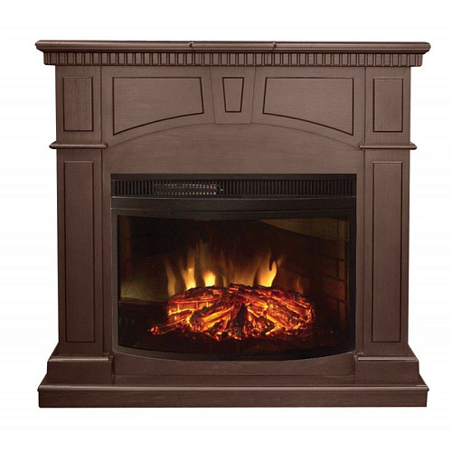 RealFlame Daniela 25 DN очаг Firespace 25 S IR темный орех фронтальный_1 RealFlame Daniela 25 DN очаг Firespace 25 S IR темный орех фронтальный_1