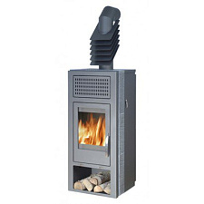 Печь-камин Belt 10 Аква с теплообменником Печь-камин Belt 10 Аква с теплообменником