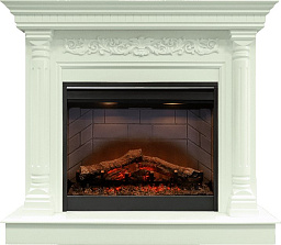 Каминокомплект Dimplex Sicilia очаг Symphony 26 DF2608-INT белый дуб Dimplex Sicilia очаг Symphony 26 DF2608-INT белый дуб