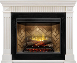 Каминокомплект Dimplex America очаг Revillusion RBF30 слоновая кость с патиной Dimplex America очаг Revillusion RBF30 слоновая кость с патиной