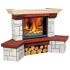 Каминная облицовка Bella Italia Lukrecja (Лукреция) Угловая NS Каминная облицовка Bella Italia Lukrecja (Лукреция) Угловая NS