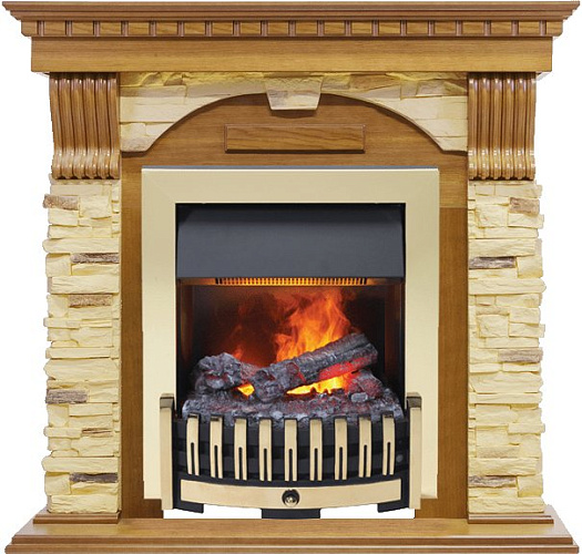 Dimplex Dublin очаг Danville Brass FB2 дуб/сланец белый_2 Dimplex Dublin очаг Danville Brass FB2 дуб/сланец белый_2