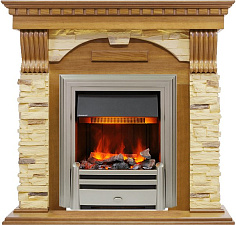 Каминокомплект Dimplex Dublin очаг Chesford дуб/сланец Dimplex Dublin очаг Chesford дуб/сланец