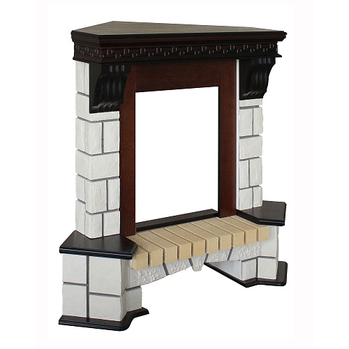 RealFlame Stone Corner ML STD AO античный дуб угловой_0 RealFlame Stone Corner ML STD AO античный дуб угловой_0