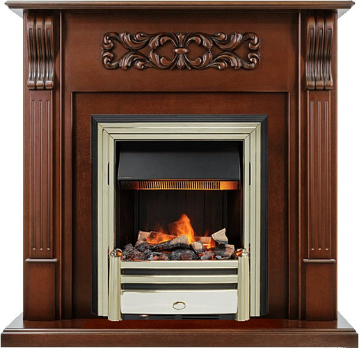 Dimplex Venice очаг Cavendish махагон коричневый антик_0 Dimplex Venice очаг Cavendish махагон коричневый антик_0