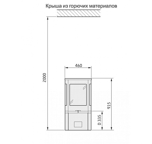 Верхняя панель - многослойная сталь, Contura 850_1 Верхняя панель - многослойная сталь, Contura 850_1