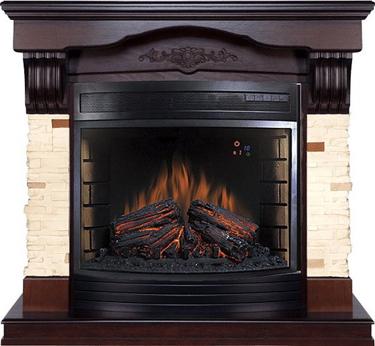 Royal Flame Malta очаг Dioramic 28 LED FX темный дуб_0 Royal Flame Malta очаг Dioramic 28 LED FX темный дуб_0