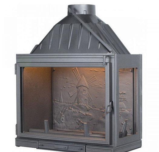 Топка Seguin prestige multivision 7000 black line с открытием двери в сторону_6 Топка Seguin prestige multivision 7000 black line с открытием двери в сторону_6