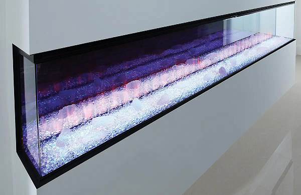 Трехсторонний электрокамин с обогревом BRITISH FIRES New Forest 2400 with Signature logs - 2400 мм_8 Трехсторонний электрокамин с обогревом BRITISH FIRES New Forest 2400 with Signature logs - 2400 мм_8