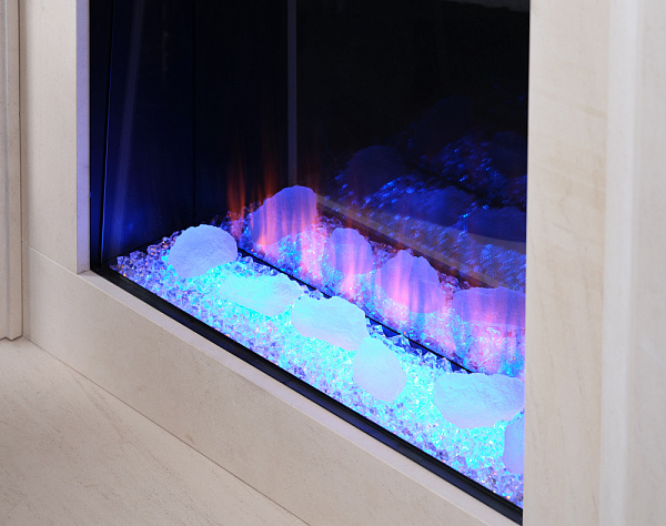 Трехсторонний электрокамин с обогревом BRITISH FIRES New Forest 650SQ with Signature logs_5 Трехсторонний электрокамин с обогревом BRITISH FIRES New Forest 650SQ with Signature logs_5